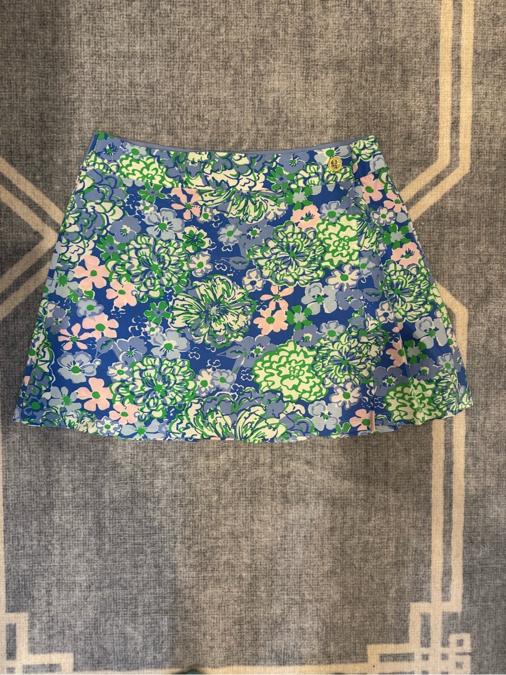 Lilly Pulitzer Luxletic Monica Skort Holiday In The Sun Floral